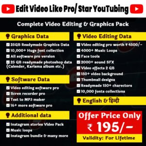 Video editing pack 2023